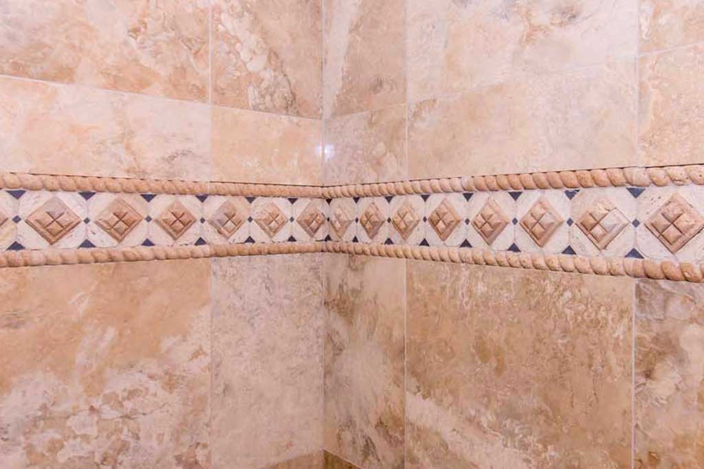 Accents and Customizations within your Shower from Naples Shower Repair and Remodeling